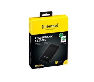 Intenso XS20000 Lithium Polymère (LiPo) 20000 mAh Noir