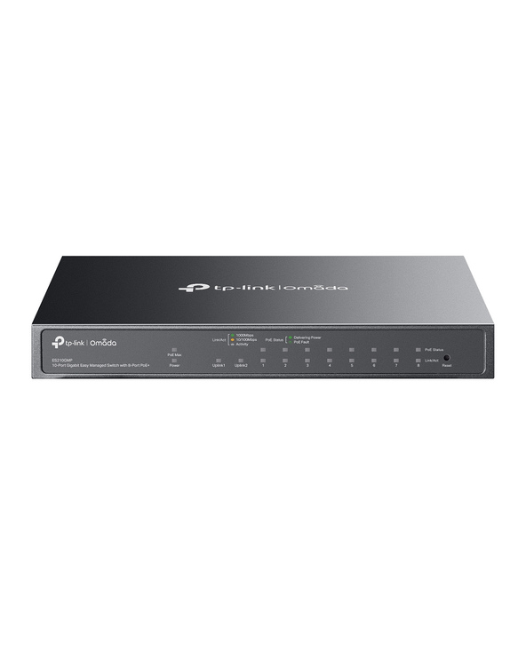 TP-Link Omada ES210GMP commutateur réseau Géré Gigabit Ethernet (10/100/1000) Connexion Ethernet, supportant l'alimentation via