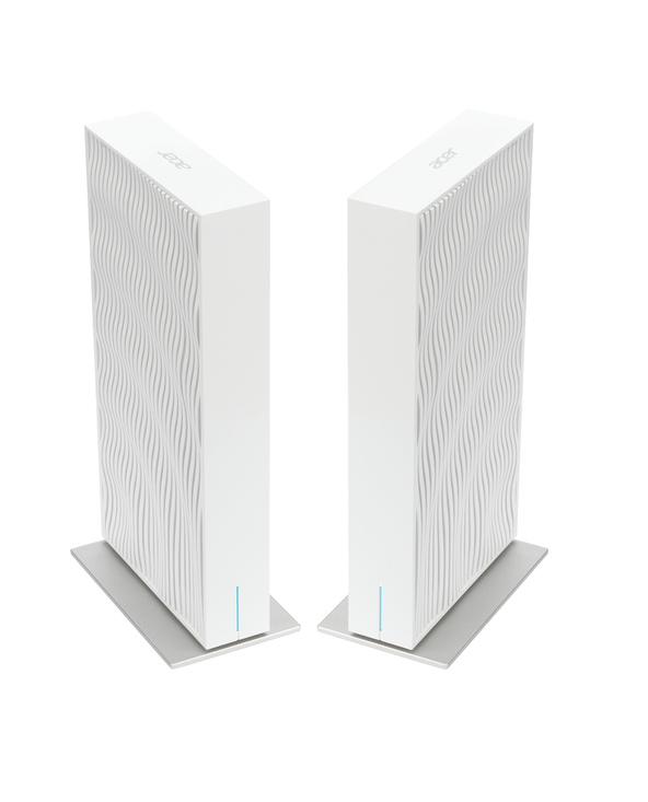 Acer Wave 7, wifi 7 Mesh Router, EU plug, dual pack routeur sans fil Gigabit Ethernet Dual-band (2.4GHz + 5GHz or 2.4GHz + 6GHz)