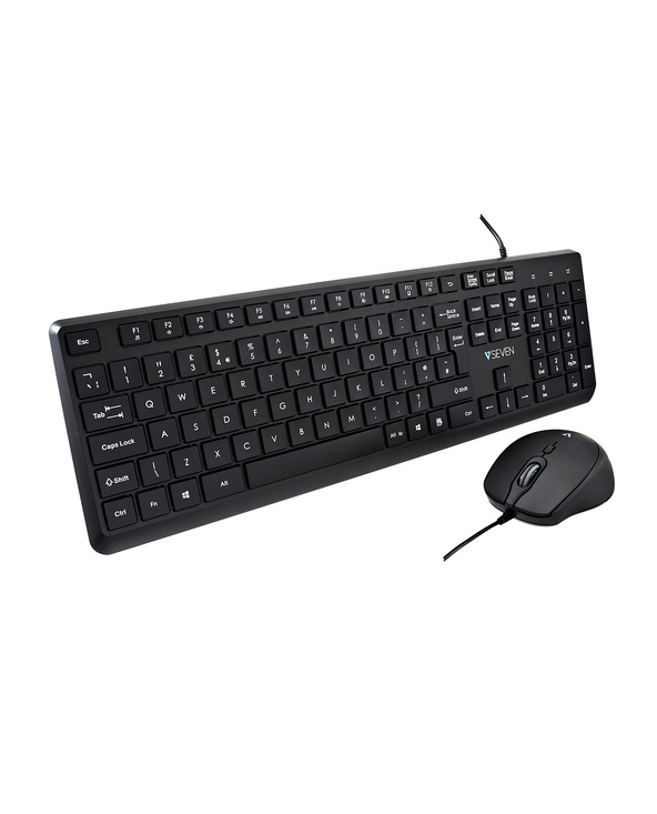 V7 Ensemble clavier et souris USB CKU350UK – Configuration R.-U.
