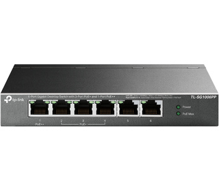 TP-Link TL-SG1006PP commutateur réseau Non-géré Gigabit Ethernet (10/100/1000) Connexion Ethernet, supportant l'alimentation via