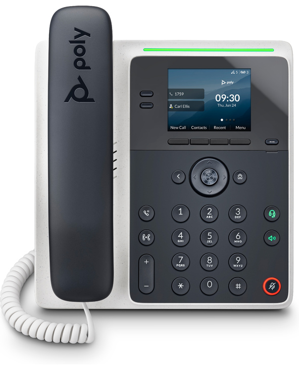 POLY Téléphone IP Edge E100 compatible PoE