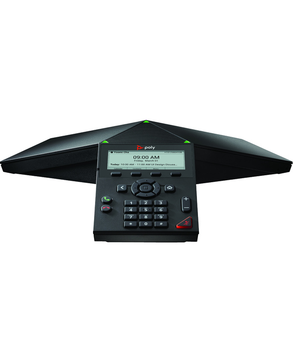 POLY Téléphone de conférence IP Trio 8300 compatible PoE