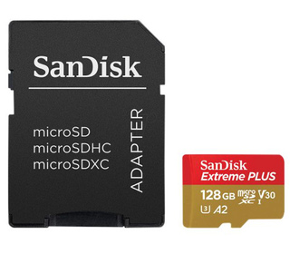 SanDisk Extreme PLUS 128 Go MicroSDXC Classe 10