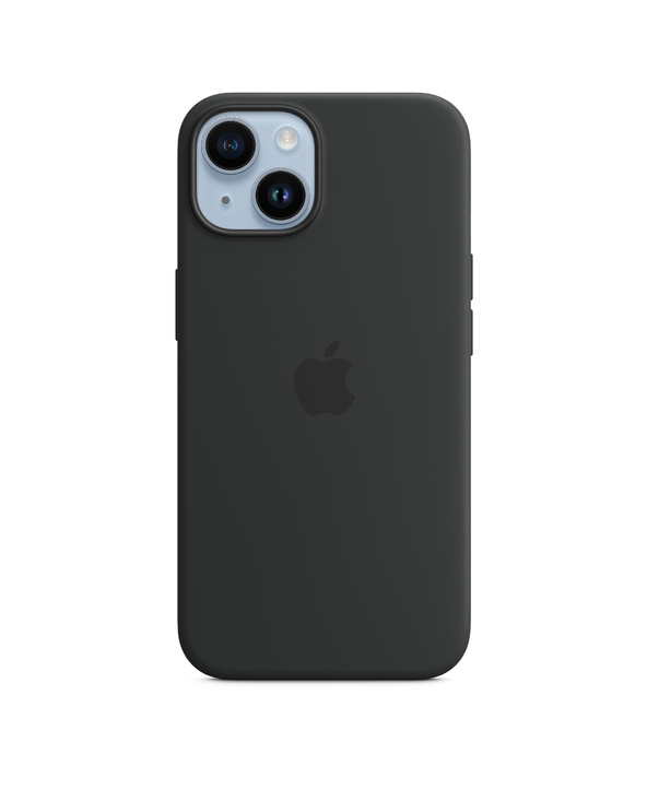 Apple Coque en silicone avec MagSafe pour iPhone 14 - Minuit
