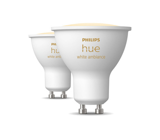 Philips Hue White ambiance GU10 - Spot connecté - (pack de 2)