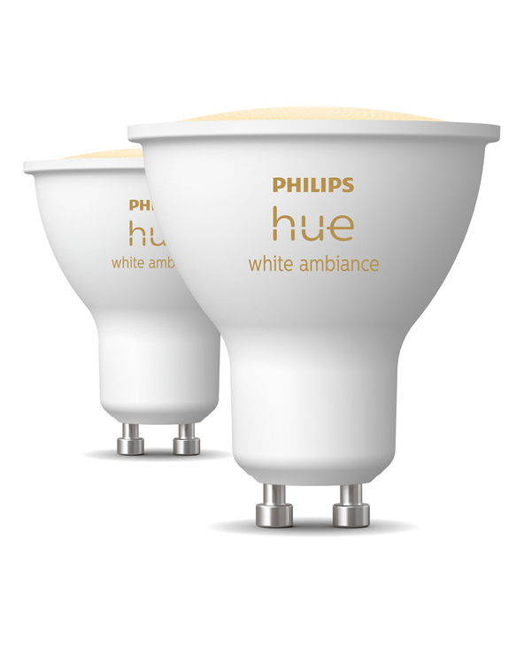 Philips Hue White ambiance GU10 - Spot connecté - (pack de 2)