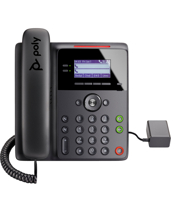 POLY Téléphone IP Edge B20 compatible PoE