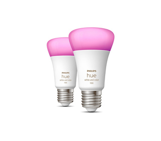 Philips Hue White and Color ambiance Ampoule connectée E27 - 1100 lm (pack de 2)
