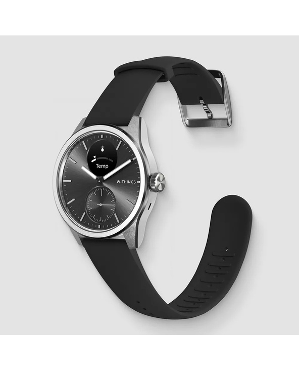 Withings ScanWatch 2 1,6 cm (0.63") OLED 42 mm Hybride Acier inoxydable