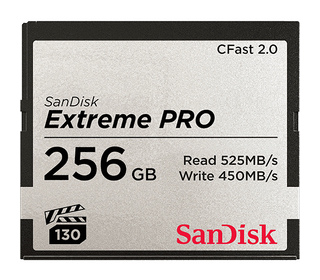 SanDisk Extreme Pro 256 Go CFast 2.0