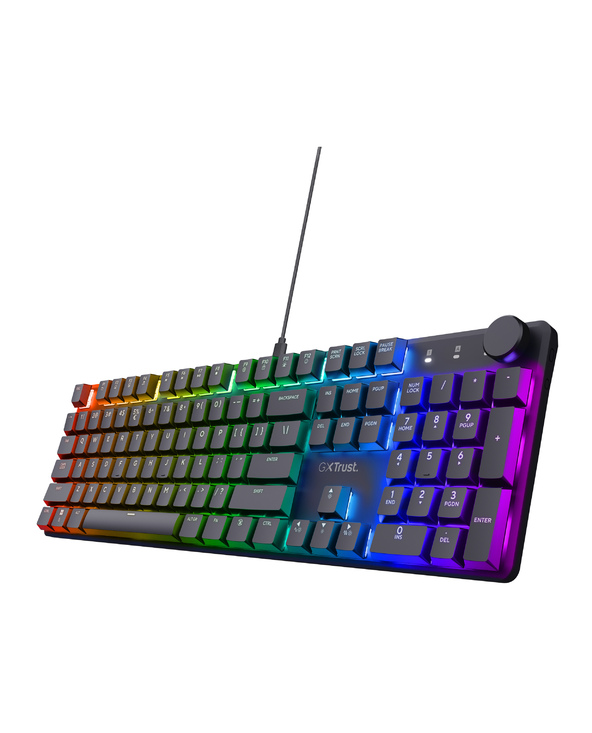 Trust GXT 866 Torix clavier Jouer USB Français Noir