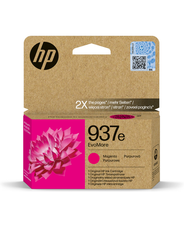 HP 937e Cartouche d’encre authentique Magenta EvoMore