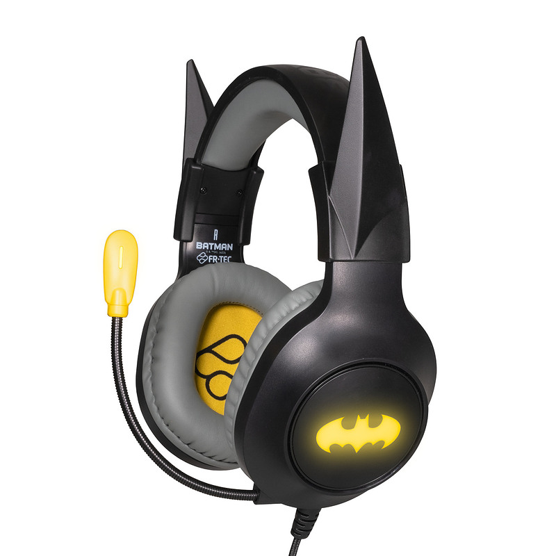 FR-TEC BATHEAD écouteur/casque Avec fil Arceau Jouer Noir, Jaune