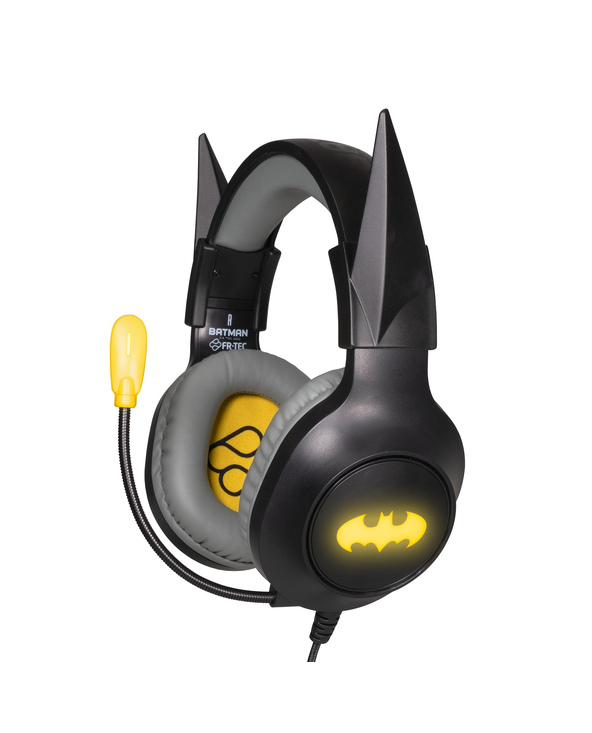 FR-TEC BATHEAD écouteur/casque Avec fil Arceau Jouer Noir, Jaune