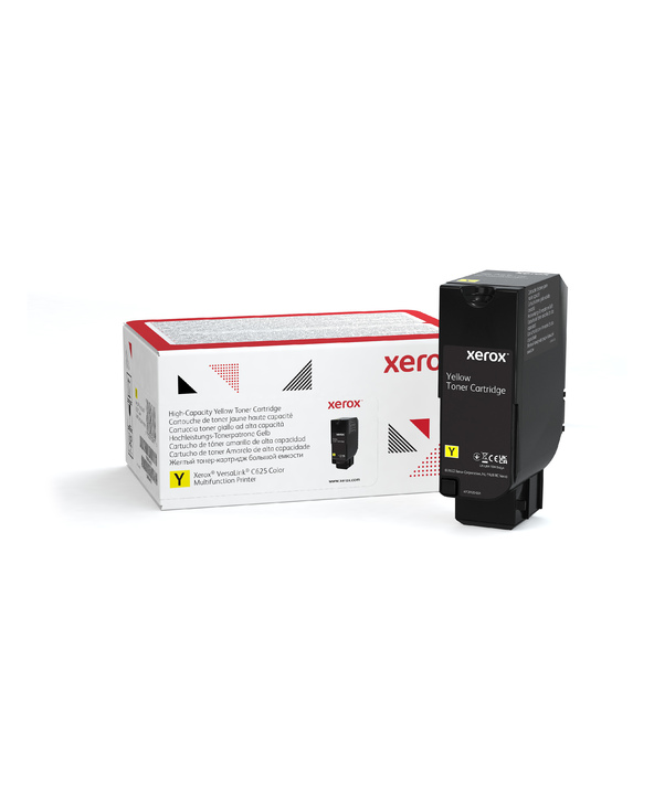 Xerox Cartouche de toner Jaune de Grande capacité Imprimante couleur multifonctions  VersaLink C625 (16000 pages) - 006R04639
