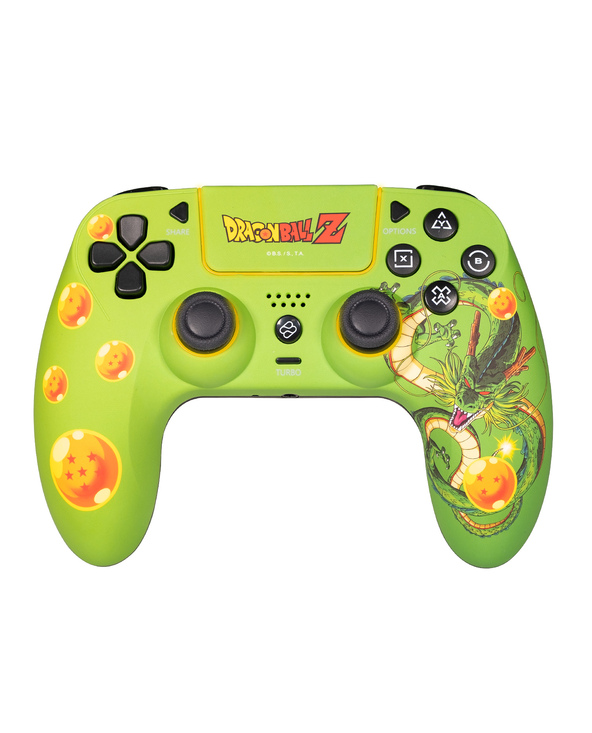 FR-TEC DBPS4GP accessoire de jeux vidéo Vert, Orange Bluetooth Manette de jeu Analogique/Numérique PC, PlayStation 4