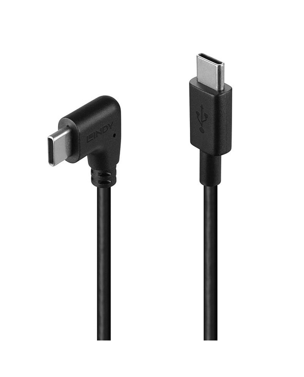 Lindy 32005 câble USB USB 2.0 1 m USB C Noir