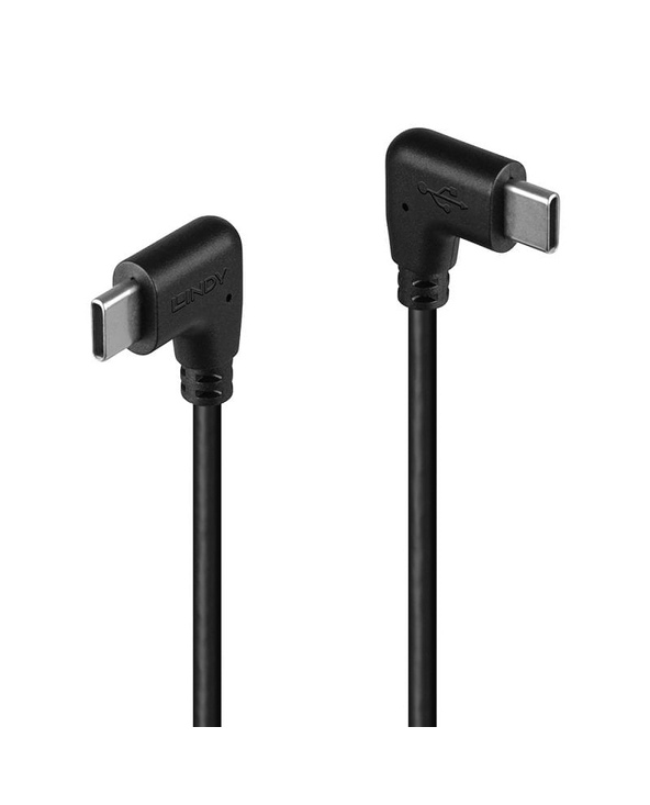 Lindy 32009 câble USB USB 2.0 1 m USB C Noir