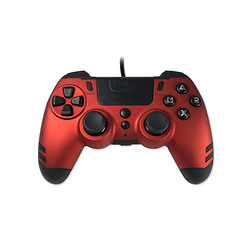 Lexip METALTECH Rouge USB Manette de jeu Analogique/Numérique PC, PlayStation 4