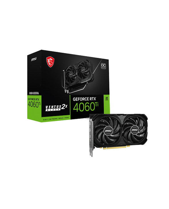 MSI VENTUS 912-V512-001 carte graphique NVIDIA GeForce RTX 4060 Ti 8 Go GDDR6