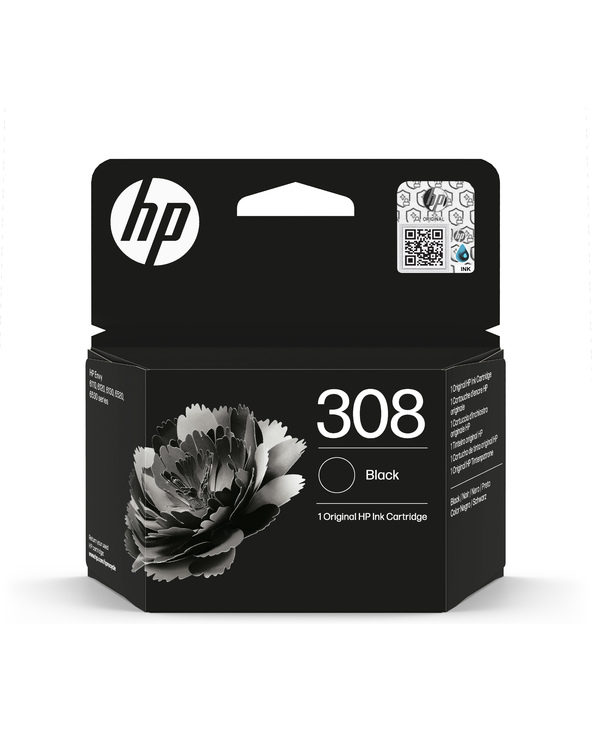 HP 308 Cartouche d’encre authentique Noir