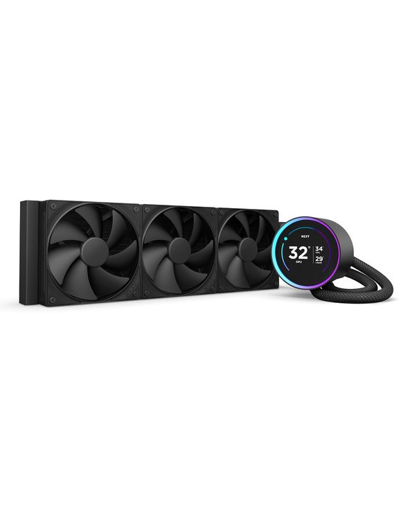 NZXT Kraken Elite 360 Processeur Refroidisseur de liquide tout-en-un 12 cm Noir 1 pièce(s)