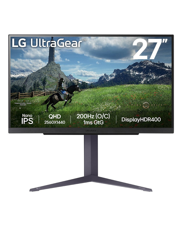 LG 27GS85QX-B 27" LCD Quad HD 1 ms Noir