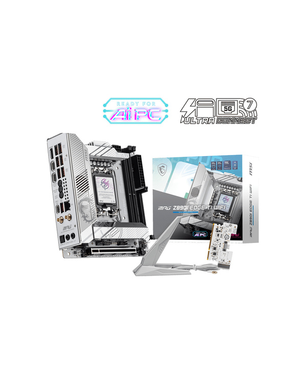 MSI MPG Z890I EDGE TI WIFI carte mère Intel Z890 LGA 1851 (Socket V1) mini ITX
