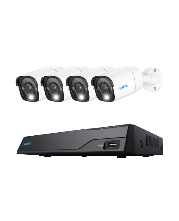 Reolink NVS8-8MB4 kit de vidéo-surveillance Avec fil 8 canaux