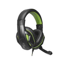 Steelplay HP45 Casque Avec fil Arceau Jouer Noir, Vert