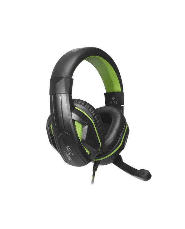 Steelplay HP45 Casque Avec fil Arceau Gaming Noir, Vert