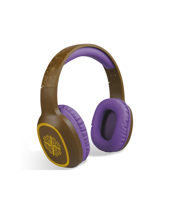 Steelplay Adventure Magic Casque Avec fil &sans fil Arceau Jouer Bluetooth Marron, Violet
