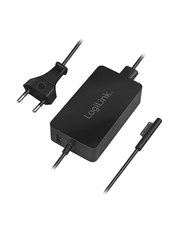 LogiLink PA0197 chargeur d'appareils mobiles Ordinateur portable, Universel Noir Secteur Intérieure