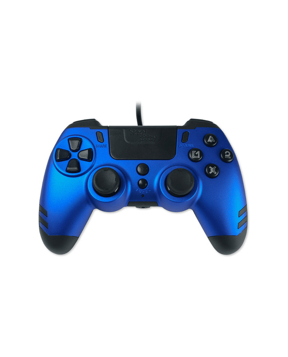 Lexip METALTECH Bleu USB Manette de jeu Analogique/Numérique PC, PlayStation 4