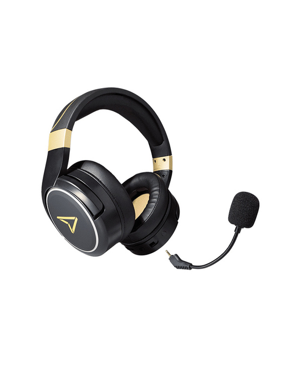 Lexip Metaltech Casque Avec fil &sans fil Arceau Gaming Noir, Or