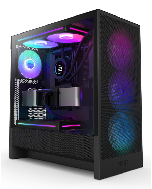 NZXT H5 Flow RGB Midi Tower Noir