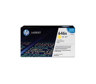 HP 646A toner LaserJet jaune authentique
