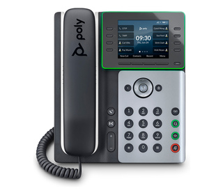 POLY Téléphone IP Edge E320 compatible PoE