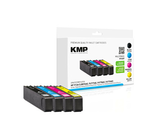 KMP 1750,4005 Cartouche de toner 4 pièce(s) Compatible Noir, Cyan, Magenta, Jaune