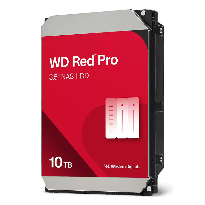 Western Digital Red Pro WD103KFBX disque dur 10 To 7200 tr/min 512 Mo 3.5" Série ATA III