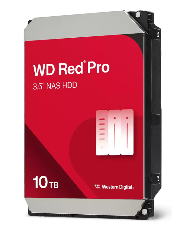 Western Digital Red Pro WD103KFBX disque dur 10 To 7200 tr/min 512 Mo 3.5" Série ATA III
