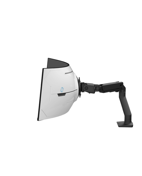 Ergotron HX Series HX ARM WITH VERY HEAVY DUTY PIVOT DESK support d'écran plat pour bureau 144,8 cm (57) Noir