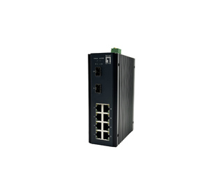 LevelOne IGU-1071 commutateur réseau Géré L2+ Gigabit Ethernet (10/100/1000) Noir