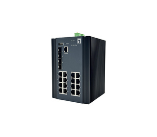 LevelOne IGU-2071 commutateur réseau Géré L2+ Gigabit Ethernet (10/100/1000) Noir