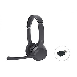 Conceptronic POLONA04BA écouteur/casque Écouteurs Avec fil &sans fil Arceau Appels/Musique USB Type-C Bluetooth Noir
