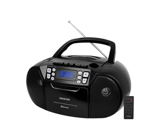 Sencor SPT 3907 B Système stéréo portable Numérique 4 W FM Noir Lecture de MP3