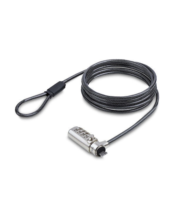 StarTech.com Antivol pour Ordinateur Portable Compatible K-Slot, Câble de Verrouillage de 1,5m, Sécurité Antivol pour PC Portabl