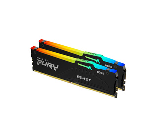 Kingston Technology FURY Beast 64GB 6400MT/s DDR5 CL32 DIMM (Kits de 2) RGB XMP
