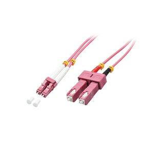 Lindy 46361 câble InfiniBand et à fibres optiques 2 m LC SC Rose